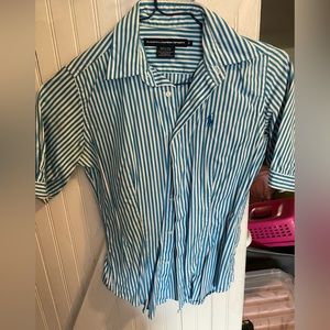 Ralph Lauren Sport women’s button up short sleeve
